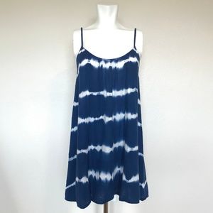 Aerie American Eagle Outfitters Tie-Dye Blue Dress